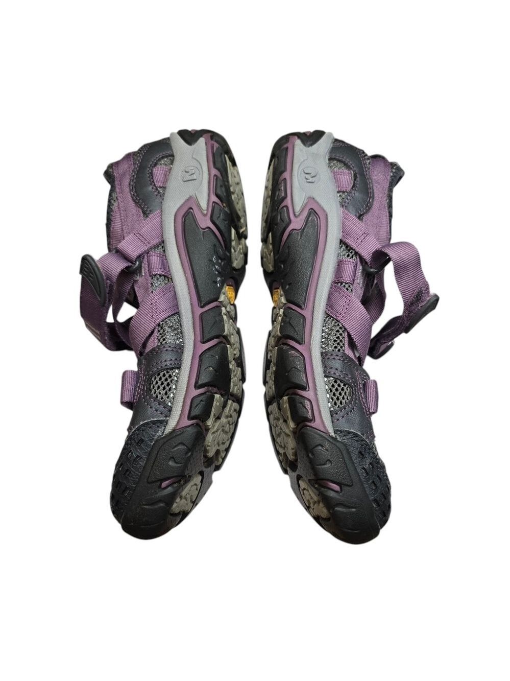 Merrell Purple Black Sandals 8 - Picture 4 of 10